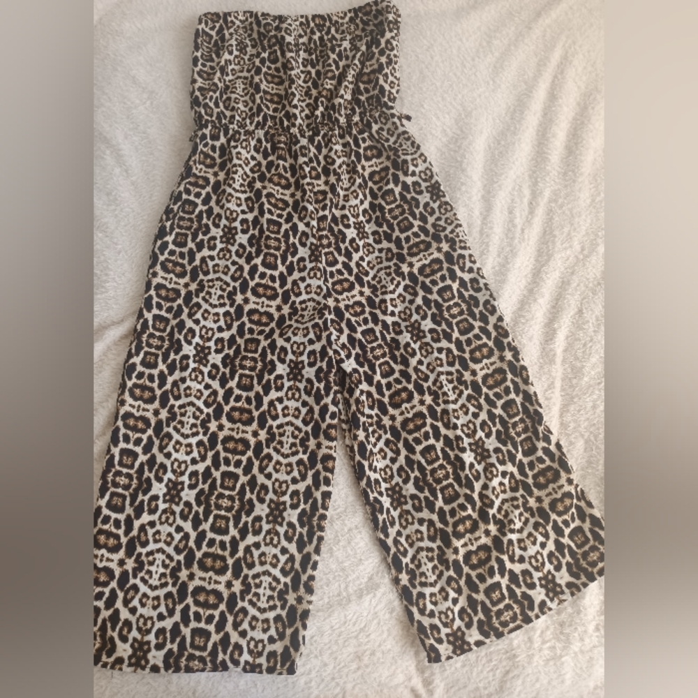 Leopard Print Romper/Jumpsuit